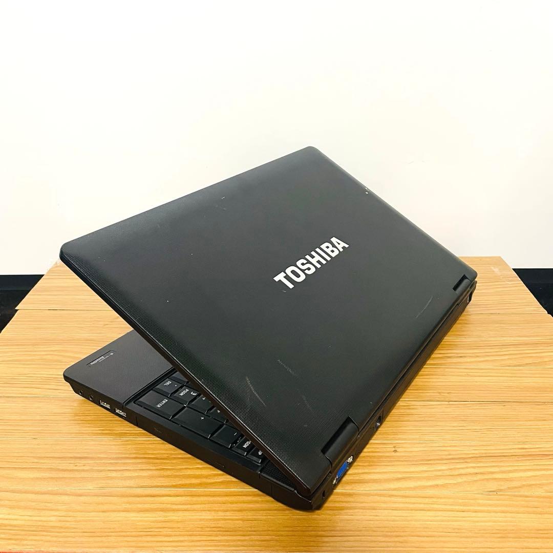 快適SSD東芝ブラックWindows11ノートパソコンオフィスDVD Wi-Fi