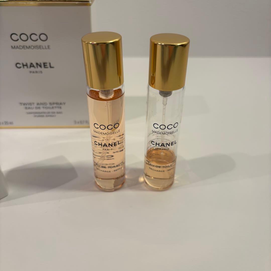 CHANEL ココマドモアゼル ツイスト本体＆スプレー 2本セット