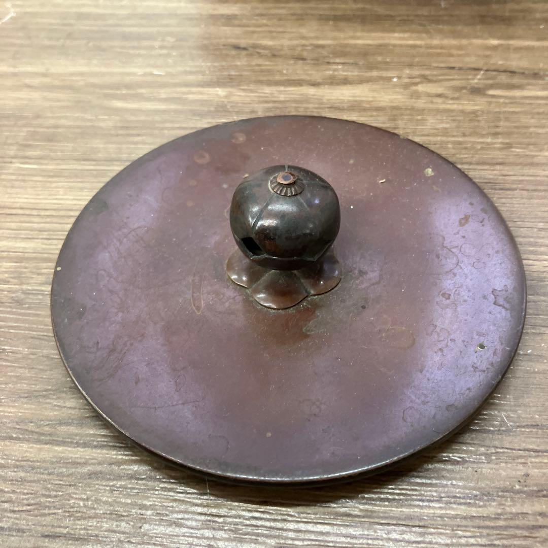D-壁 茶道具 茶釜 風炉釜 鉄瓶 鉄釜 蓋付 時代物 古美術 骨董品 レトロ