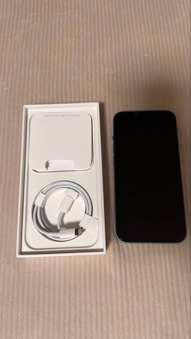 Apple iPhone 14 本体 ブルー 128GB 箱付き