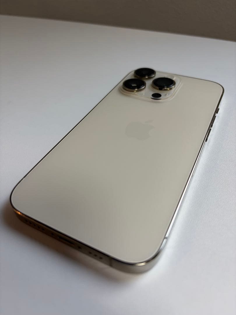 シャッター音なし 香港版 iPhone 14 Pro ゴールド128GB 箱あり
