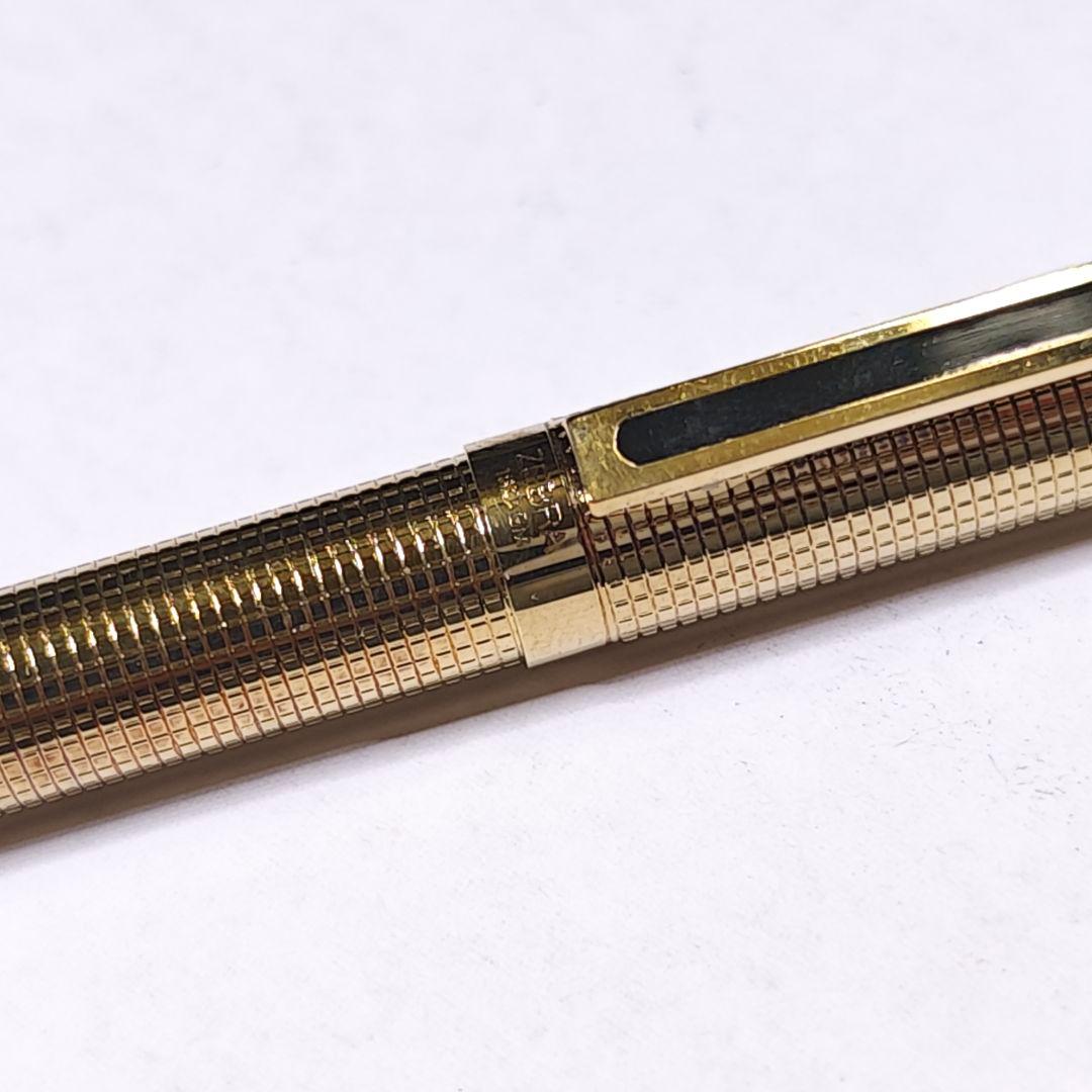 zebra シャーボ 格子柄 18kagm ボールペン 初代 ゼブラ 多機能