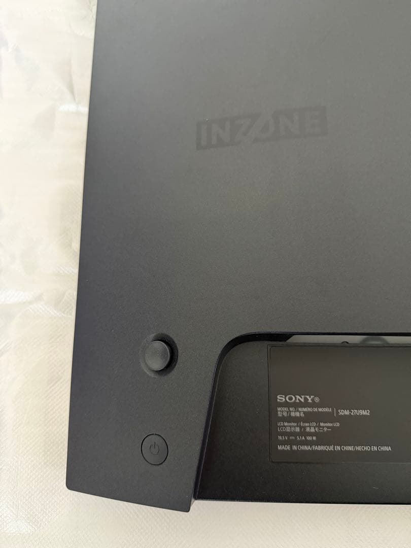 SONY INZONE M9 II 27インチ 4K ゲーミングモニター