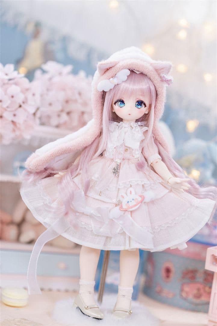 WE123 BJD 1/6 ドール 衣装 ワンピース　洋服　ハンドメイド