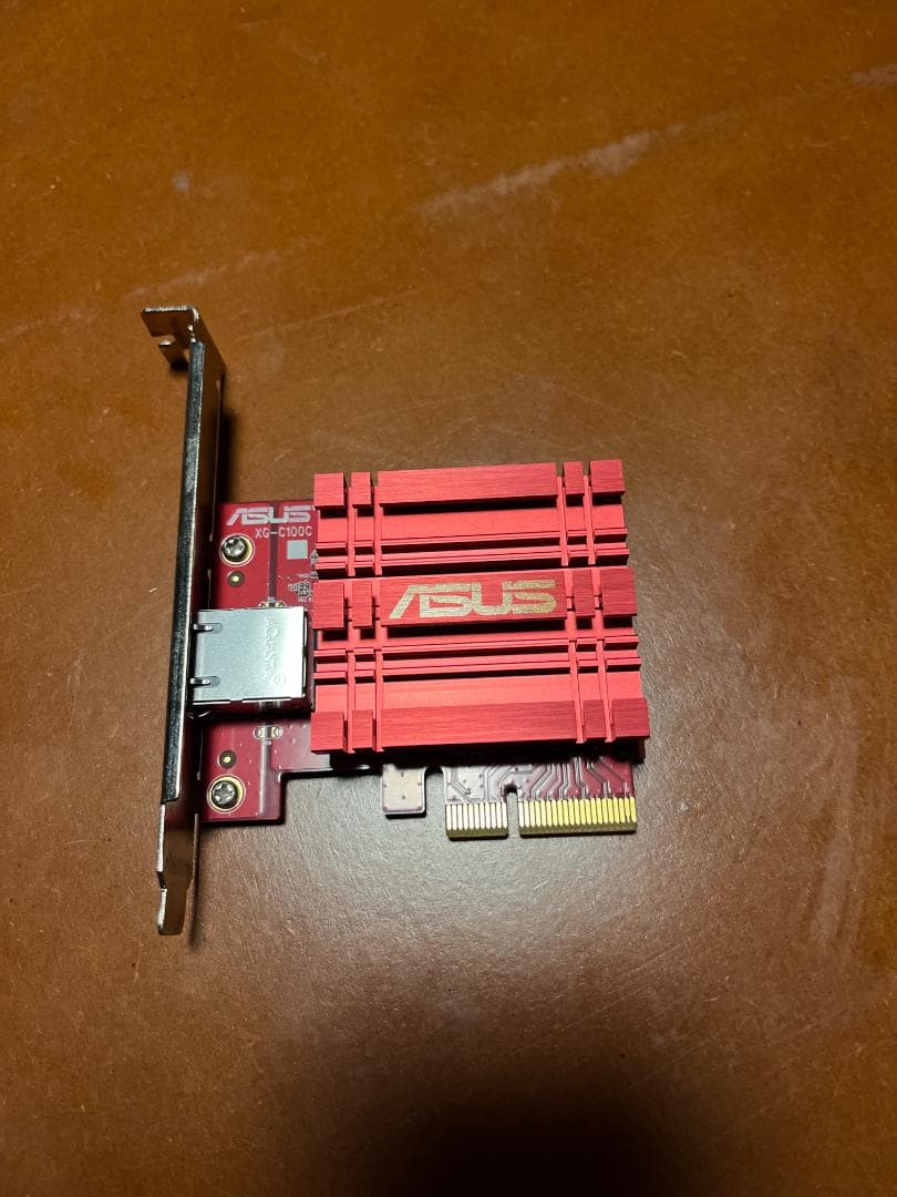 ASUS XG-C100C PCI Expressネットワークアダプター
