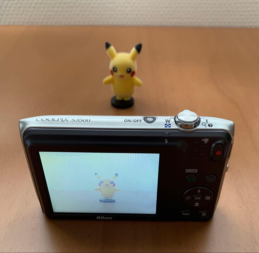 Nikon COOLPIX S3500 デジタルカメラ シルバー