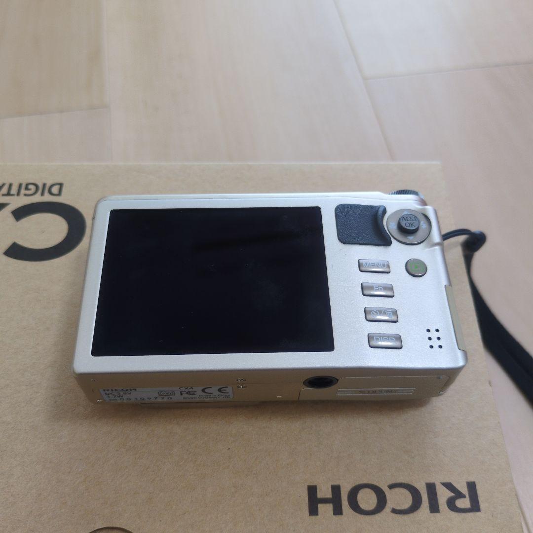 RICOH CX4 デジタルカメラ シルバー