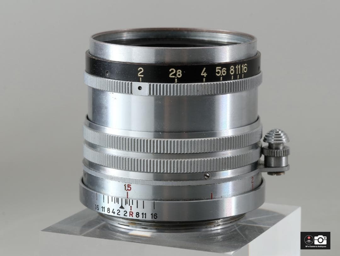 実用良品Nikkor H 5ｃm F/2 黒帯ライカＬ３９レンズ整備済