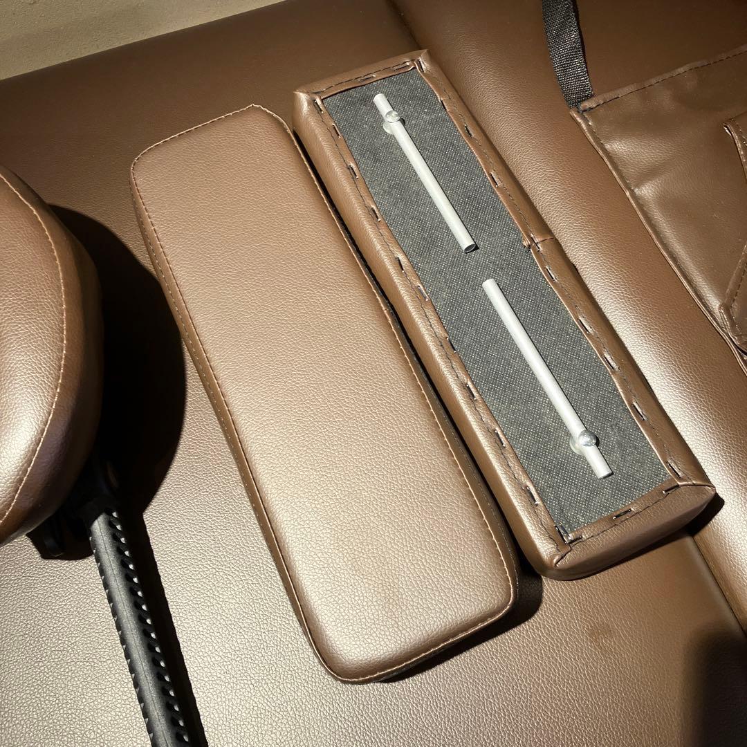 ニューステラV マッサージベッド　折りたたみ　ブラウン