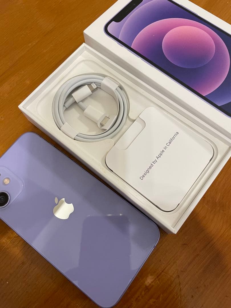 Apple iPhone 12 mini パープル 本体
