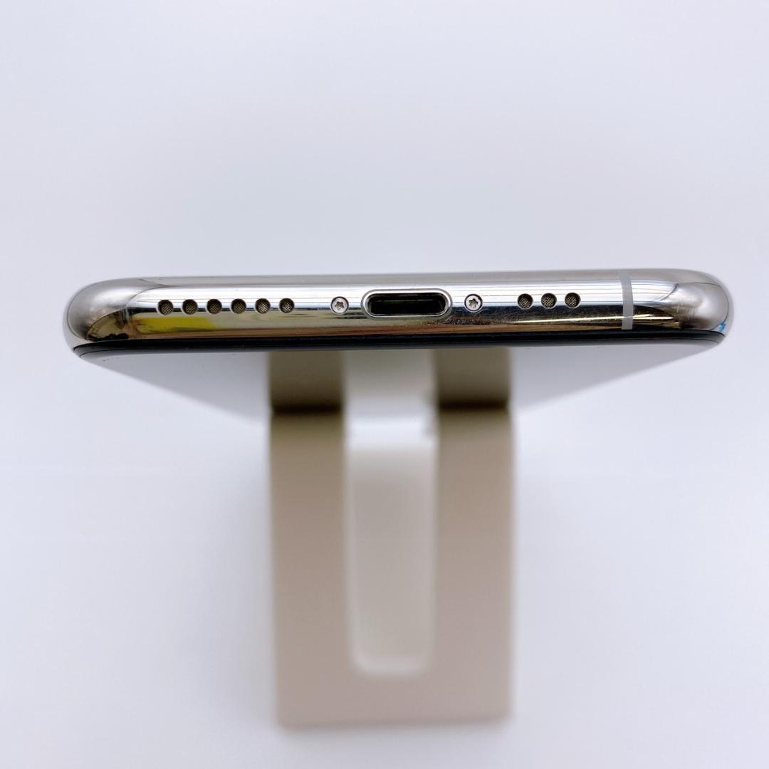 iPhone Xs 64GB シルバー SIMロックあり バッテリー77%