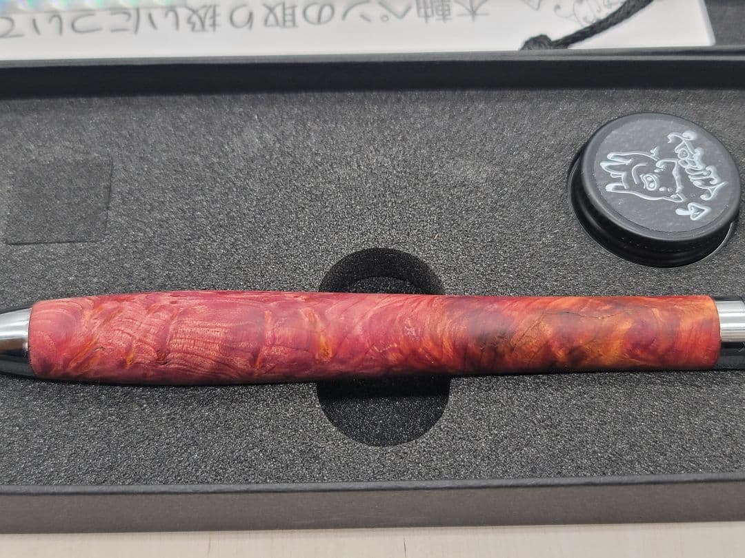新品　こぶた工房　タクサスフロリニーバール　極上杢　シャープペンシル0.5