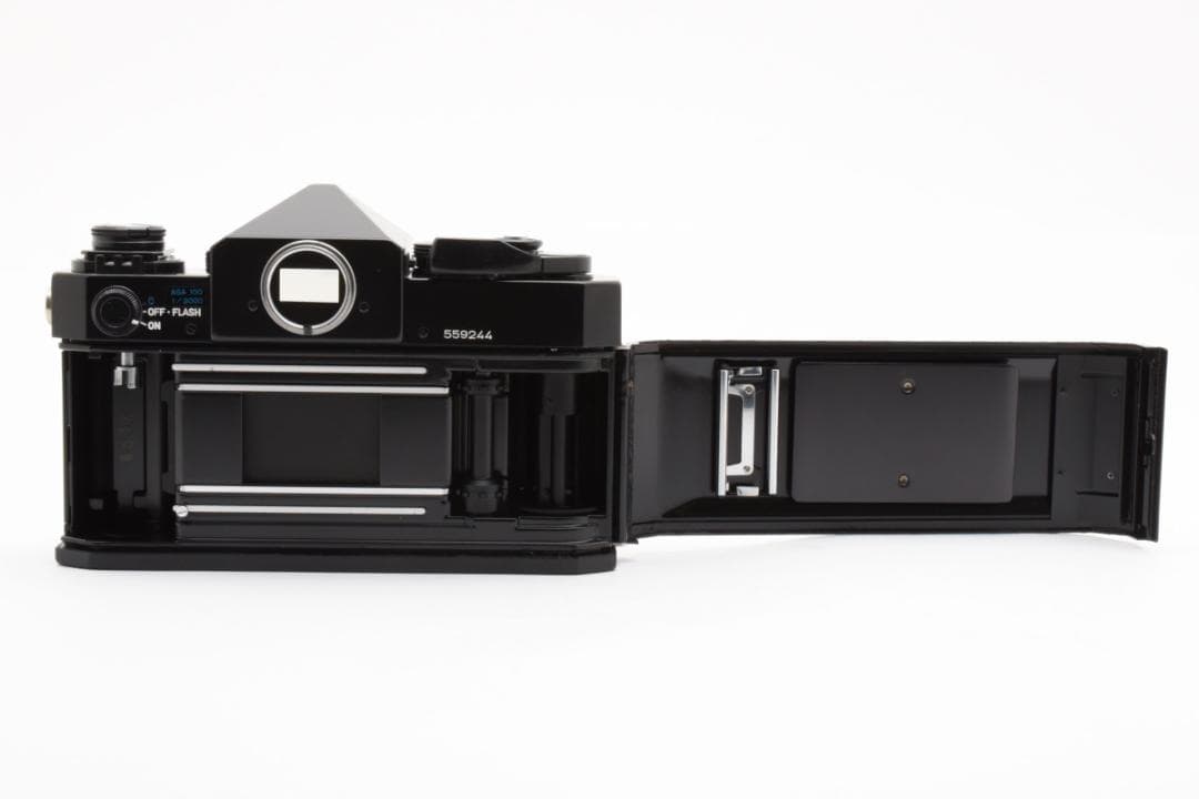 超美品 CANON F-1 後期型 フィルムカメラ モルト新品交換済 M201