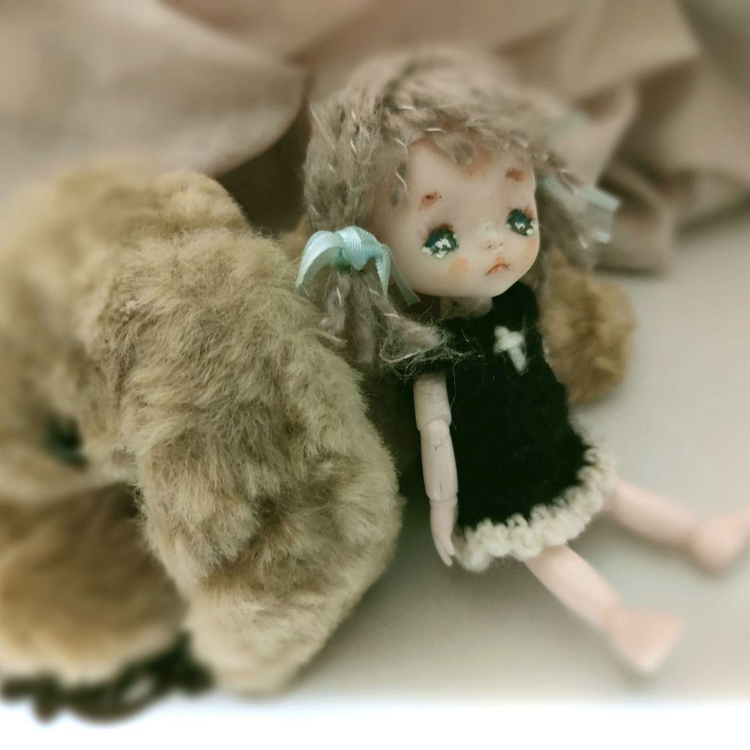 セリアドール（mini）カスタム ボディ.ウィッグ付 プチブライスサイズ