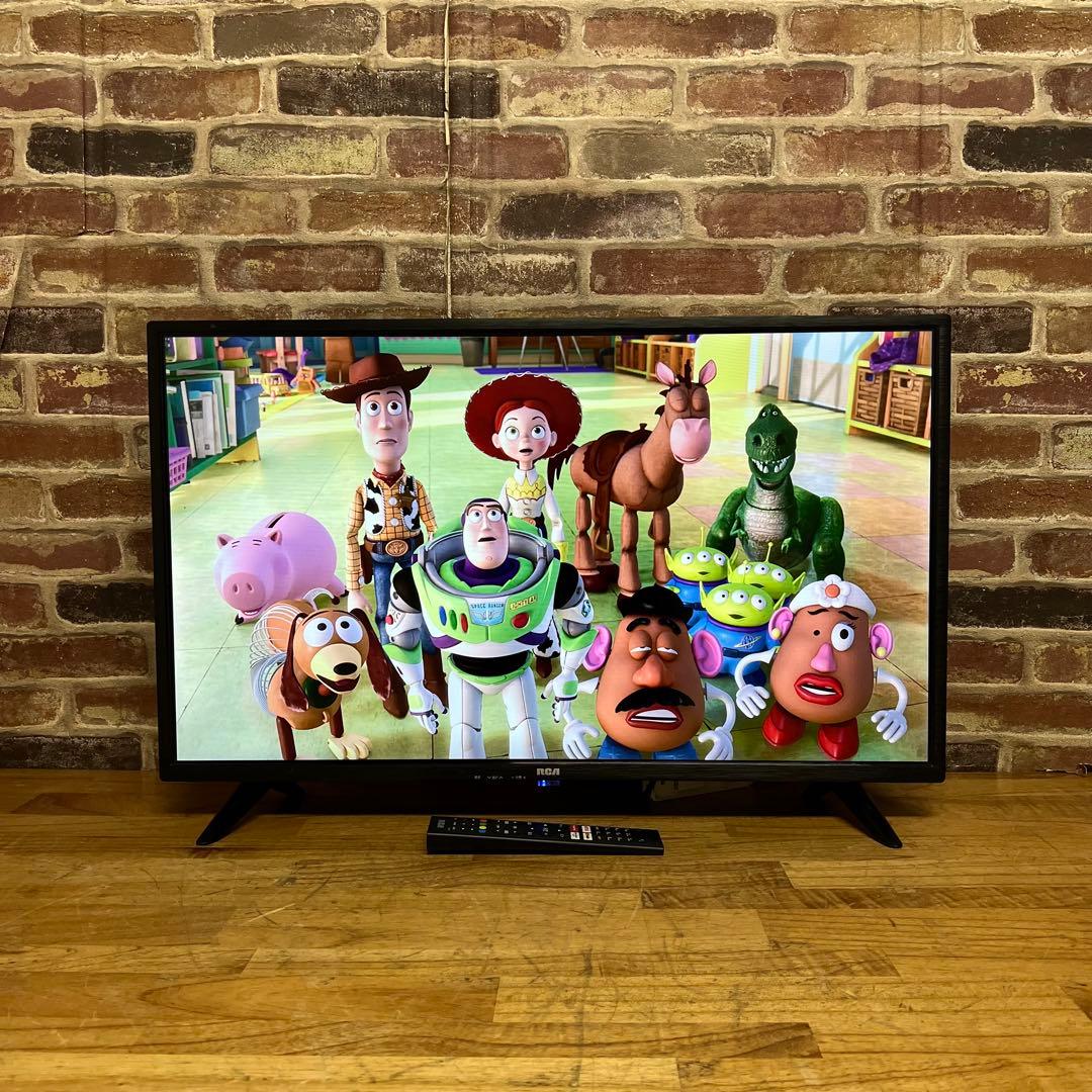 RCA 32V型 チューナーレス 液晶テレビ RCA-32D1 動画配信アプリ○