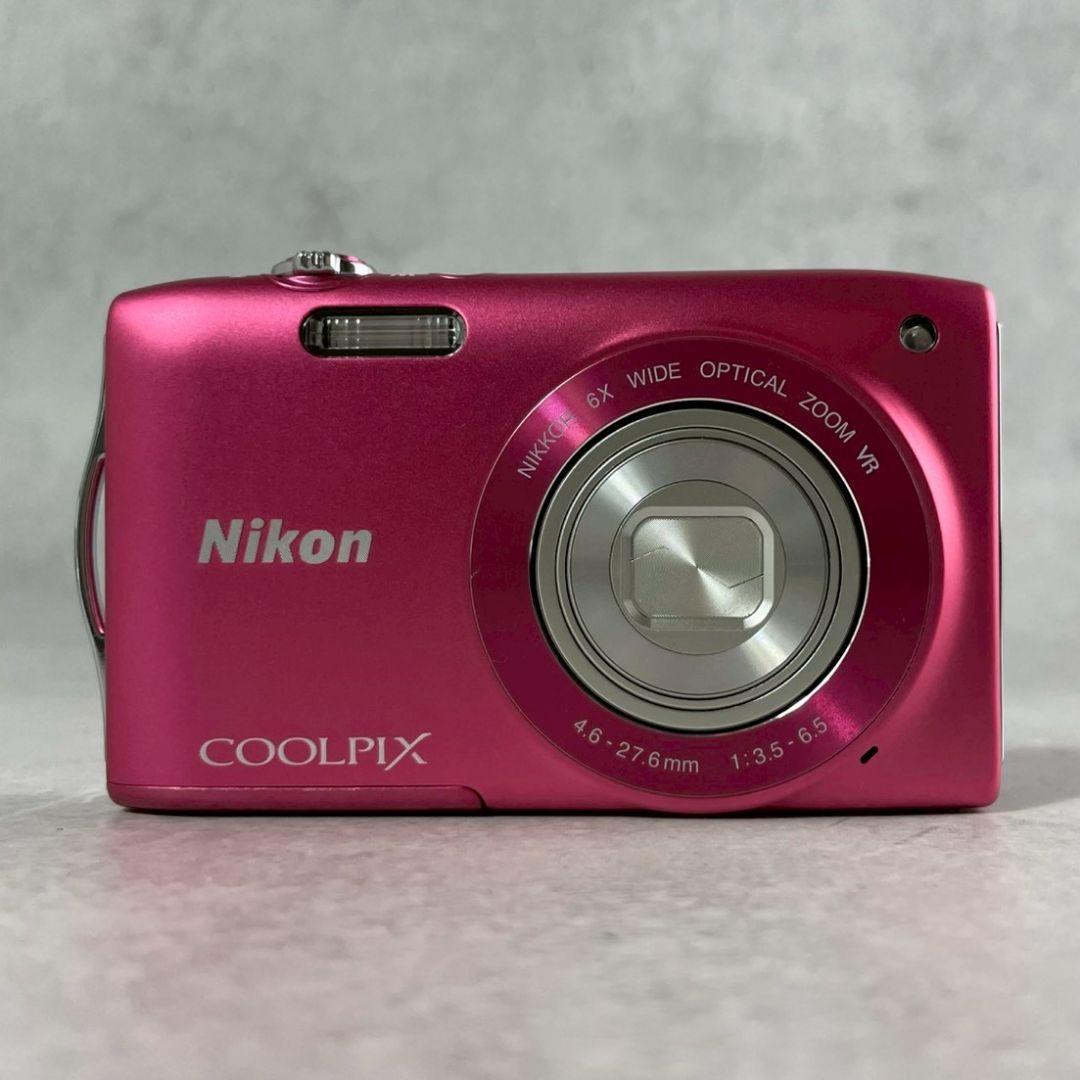 【電池切れ】Nikon COOLPIX S3300 コンパクトデジタルカメラ