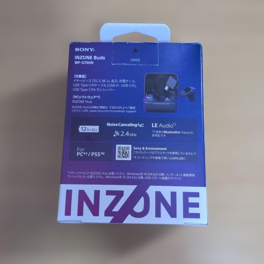 SONY INZONE Buds WF-700N　名姓