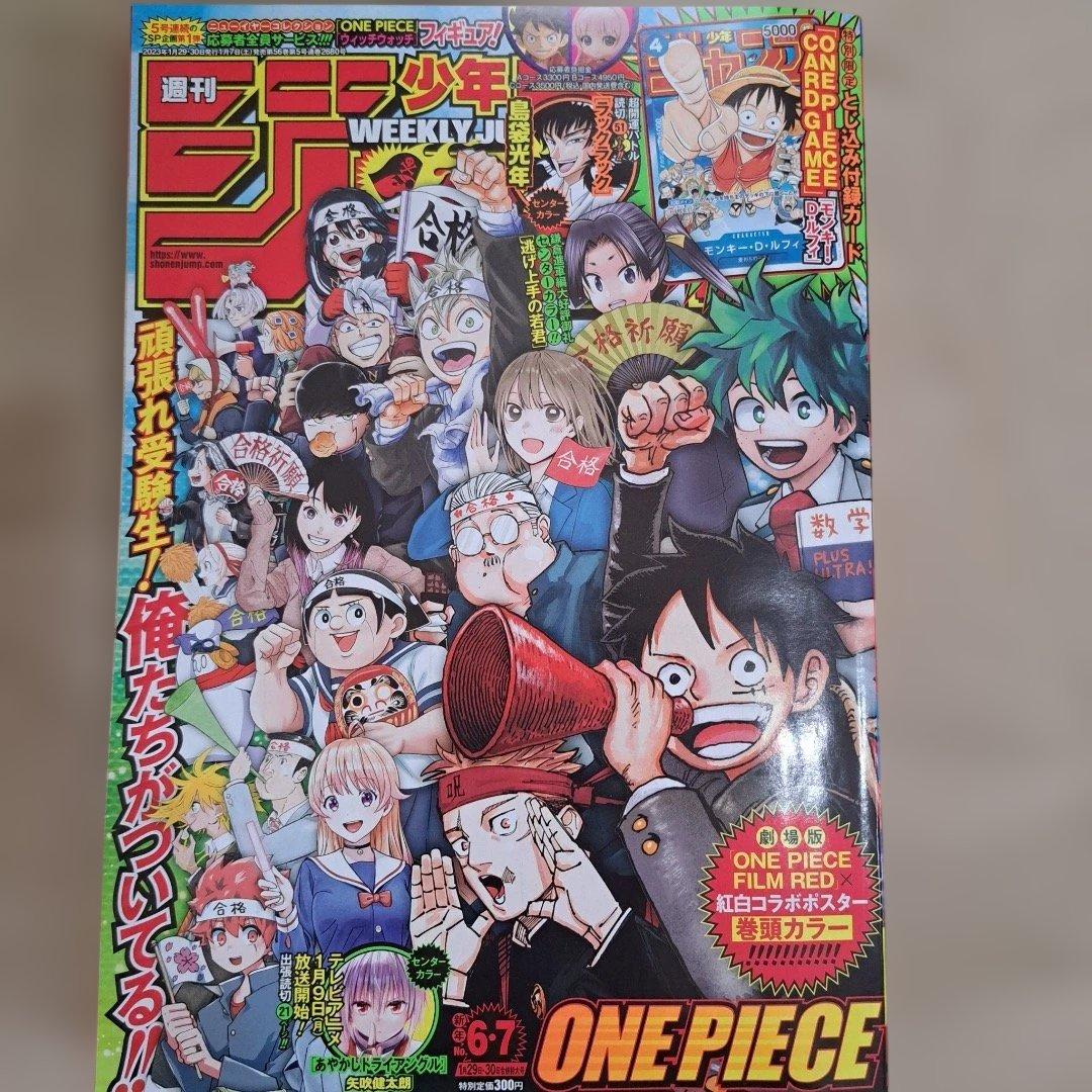 【未開封】P-033 モンキー・D・ルフィ 週刊少年ジャンプ新年6・7合併号付録