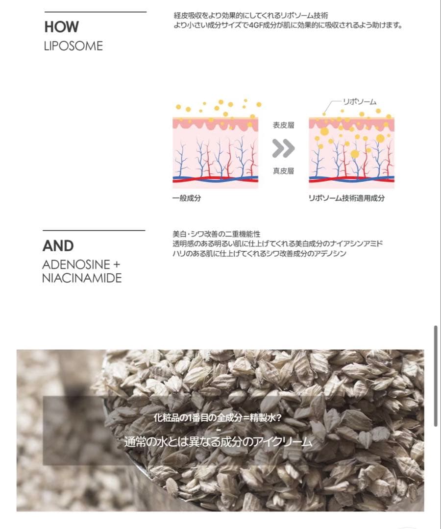 プレミアム 4GF アイクリーム2本