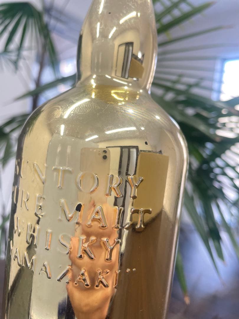 ※空き瓶※Suntory Pure Malt Whisky 山崎 ゴールドボトル