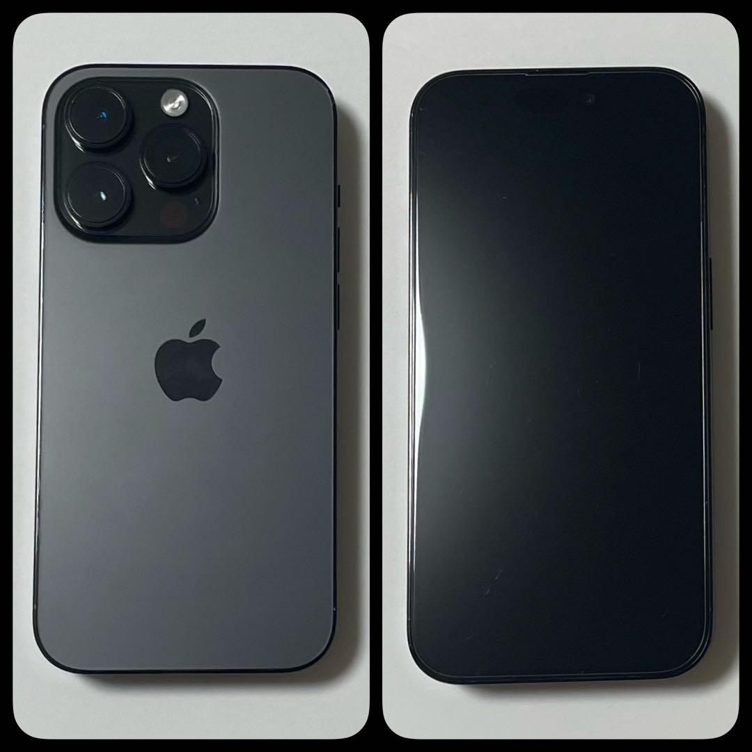 【早い者勝ち】iPhone14 Pro 128GB 付属品完備 スペースブラック