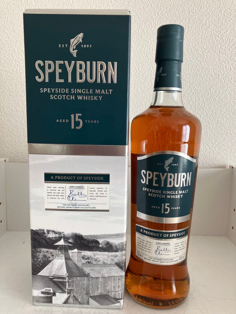SPEYBURN 15年 シングルモルトウイスキー 700ml