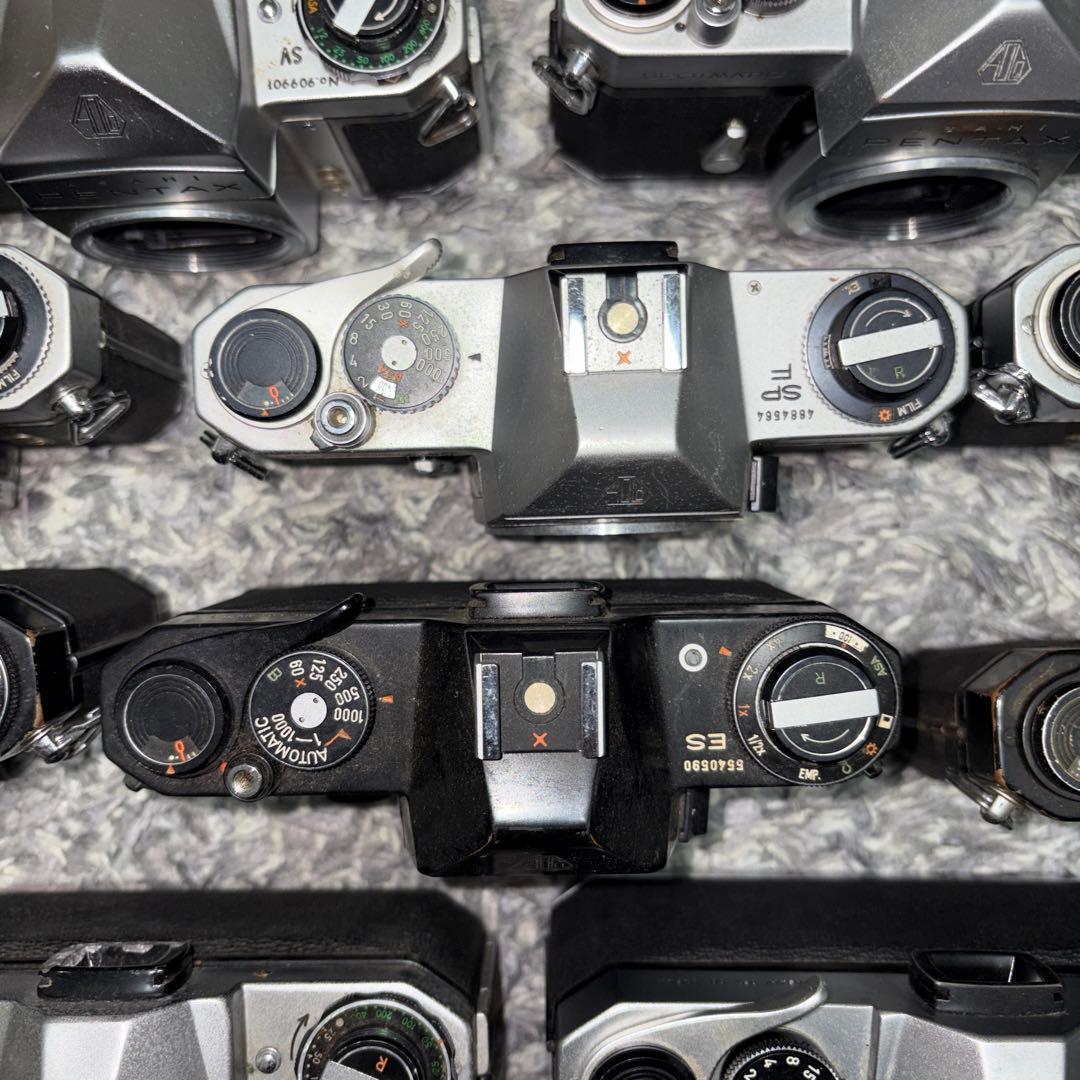 PENTAX SP フィルムカメラ ジャンク 10台 処分価格 ⑨ 早い者勝ち