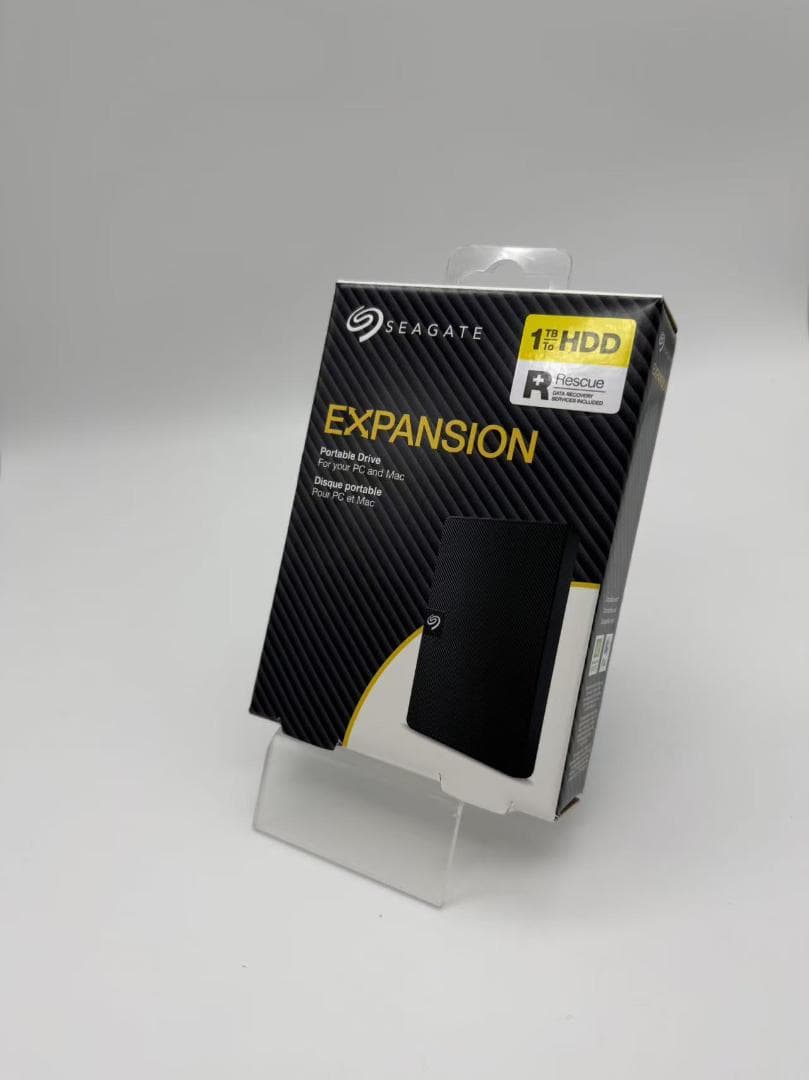 新品 Seagate ポータブル・ドライブ 、外付けHDD 1TB　ST0004