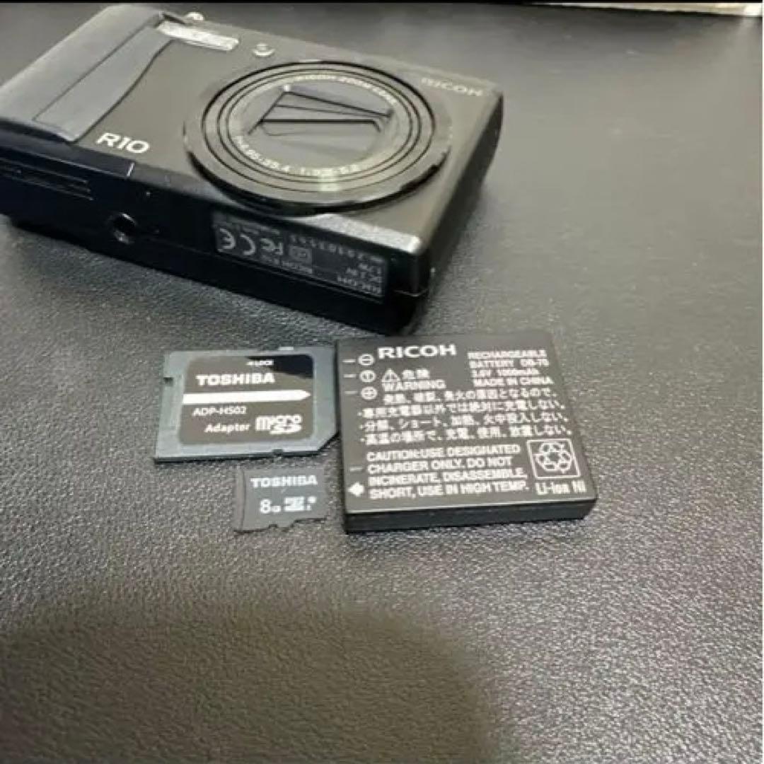 RICOH リコー R10 動作確認済　SDカード付き中古良品