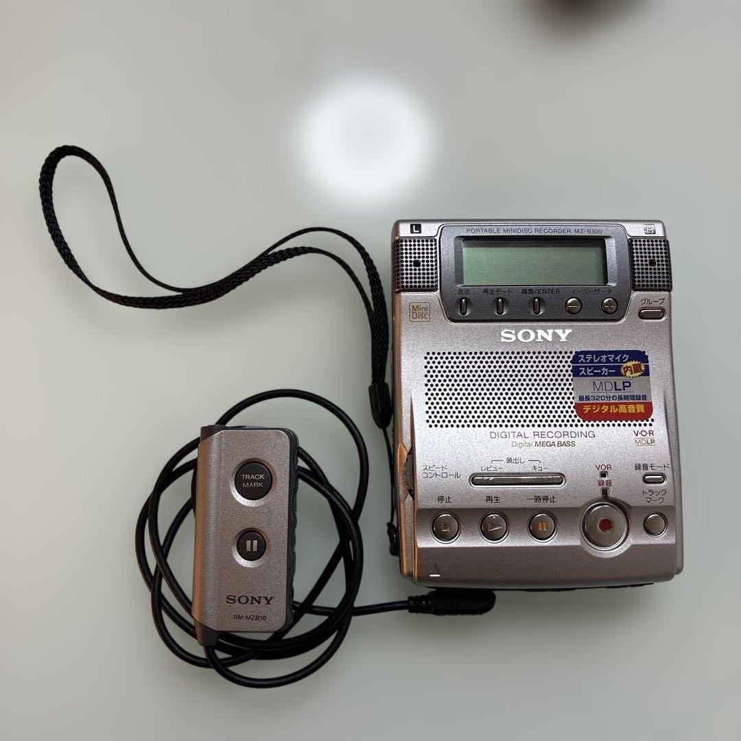 SONYポータブルMDプレーヤー