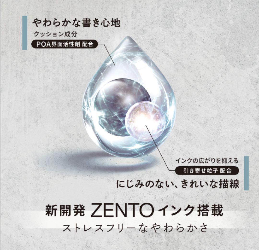 新品未使用 uniball ZENTO シグニチャーモデル 3本セット
