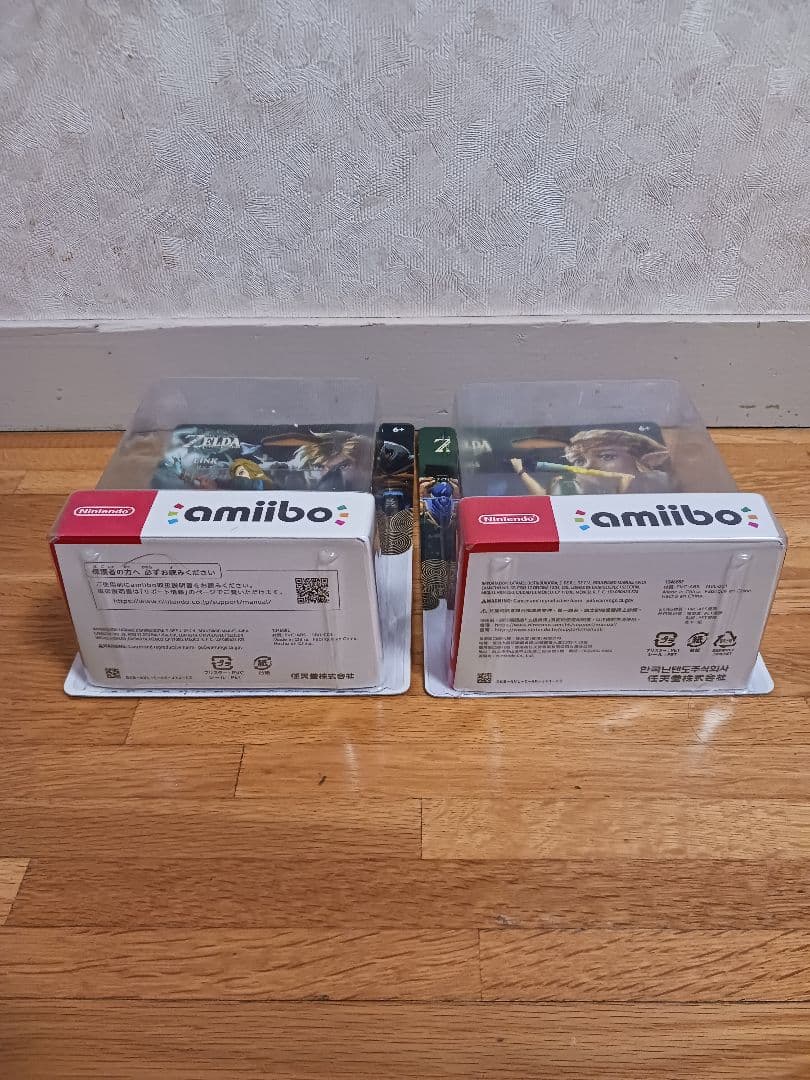 【新品未開封】ゼルダの伝説 amiibo フィギュア 2体セット