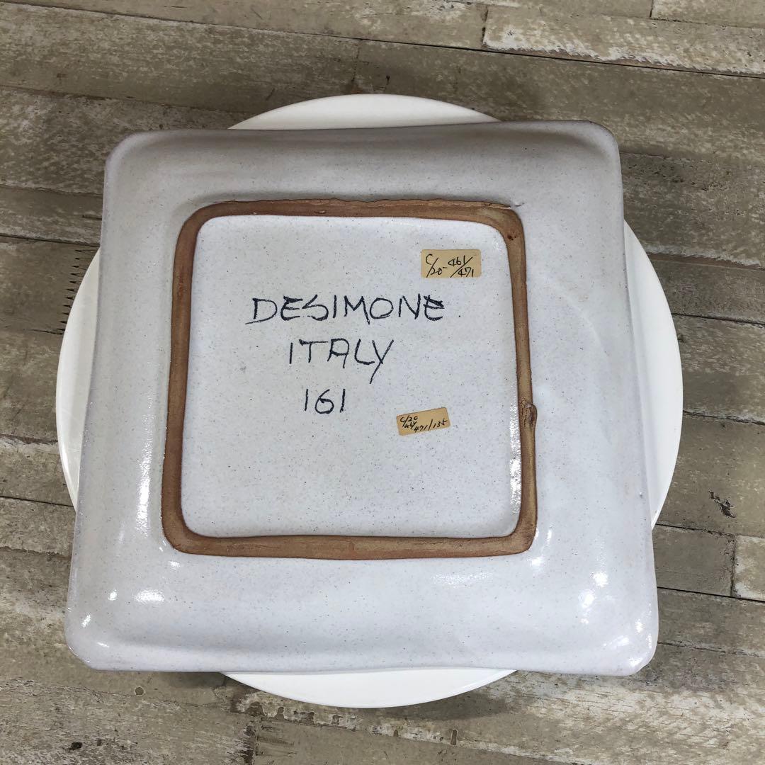 DESIMONE 陶器製馬の皿　ヴィンテージ　レア品物　✨