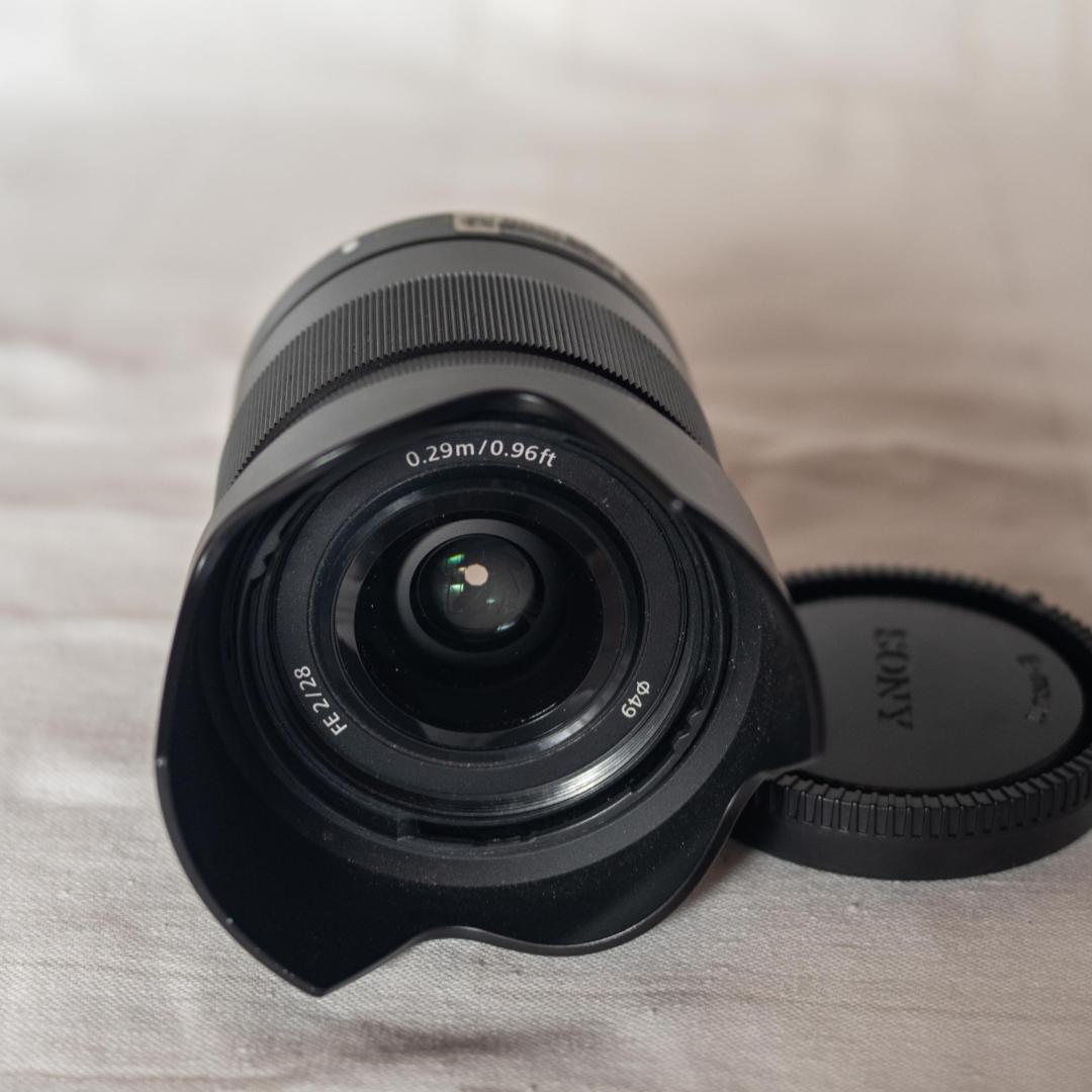 美品！SONY FE 28mm F2 SEL28F20フルサイズ用