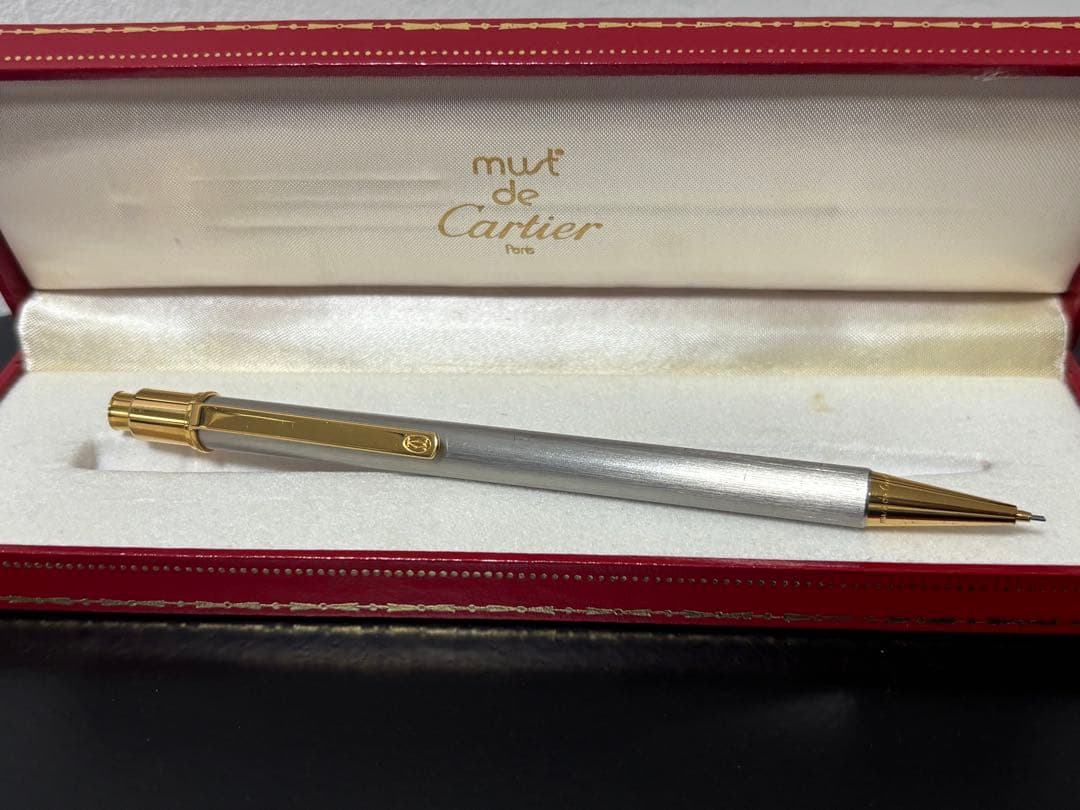 希少　Cartier カルティエ マスト ドゥ カルティエ シャープペンシル