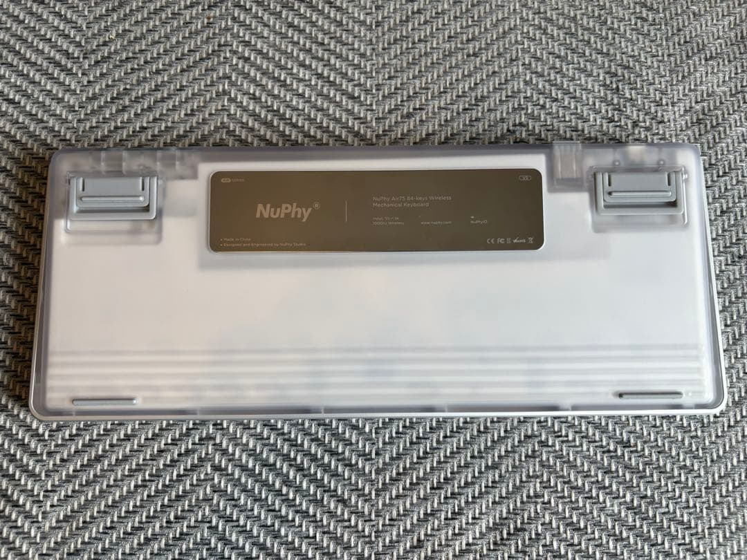 キーボード nuphy air75 v3