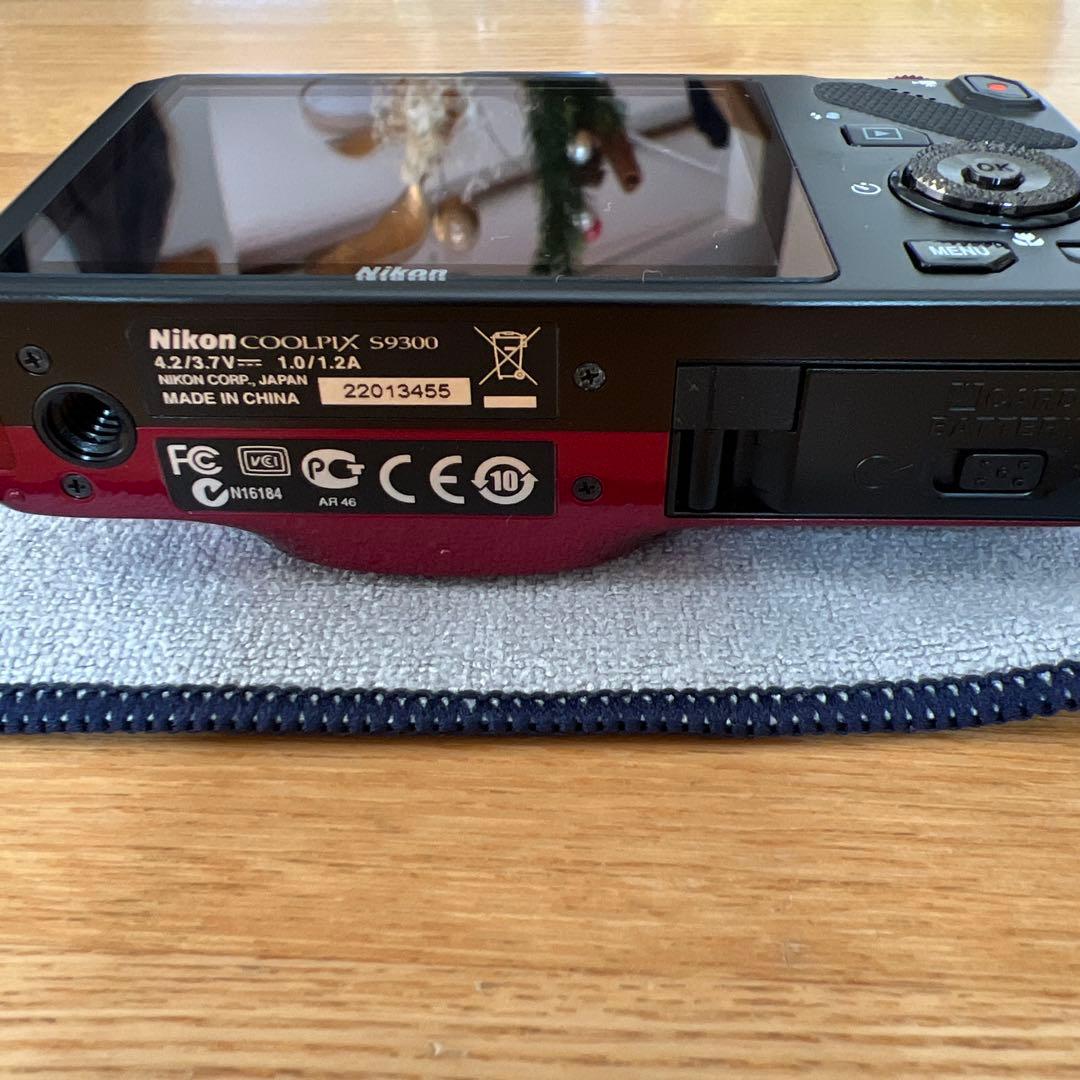 Nikon COOLPIX S9300 レッド 18倍光学ズーム