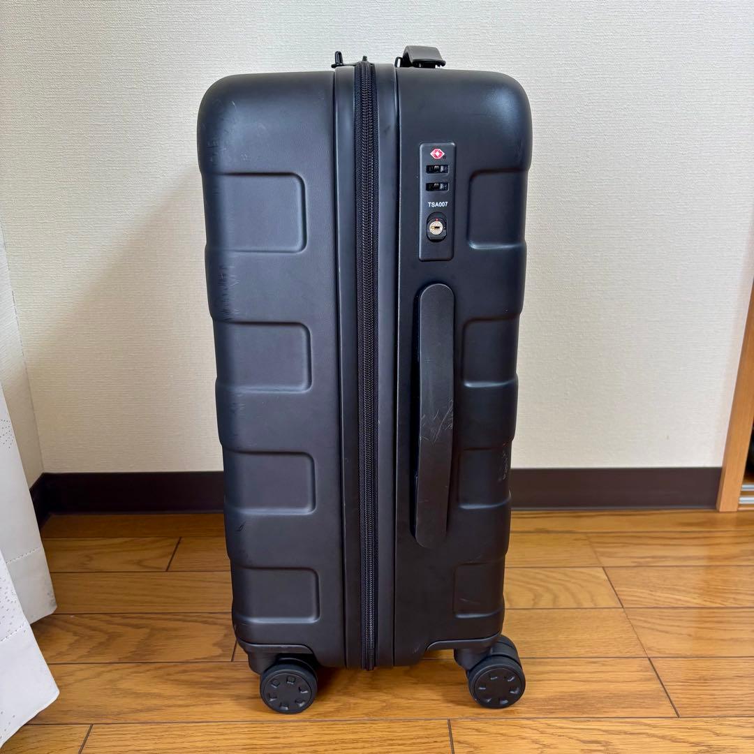 無印良品 バーを自由に調節できる ハードキャリーケース (36L) ユニセックス