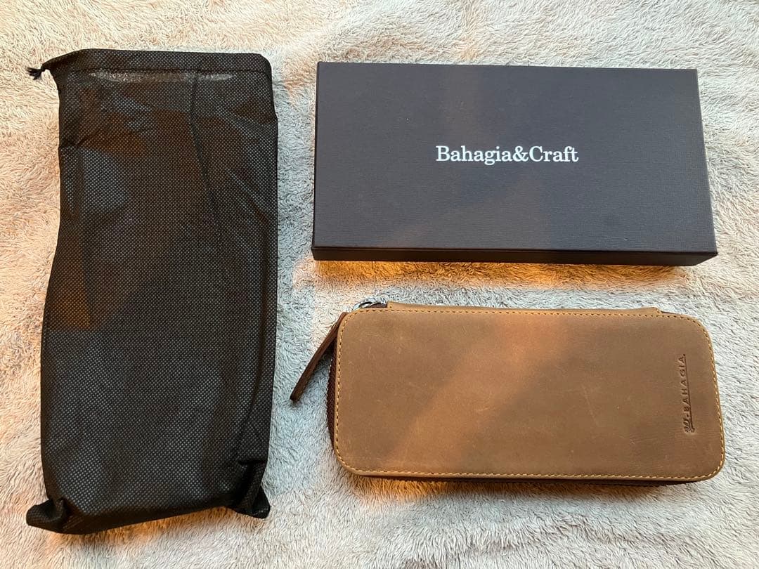 Bahagia &Craft バハギア 廣瀬鐵筆堂 7本挿 オリーブブラウン