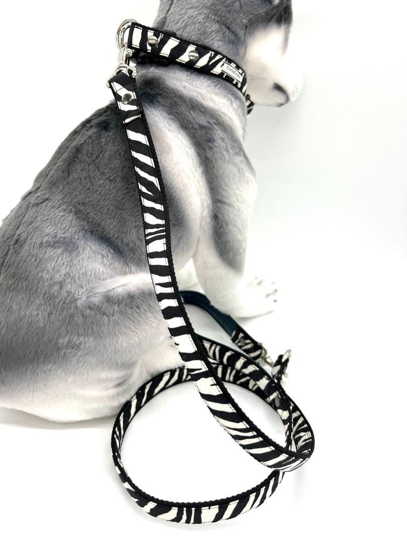犬用　首輪・リードセット ハンドメイド