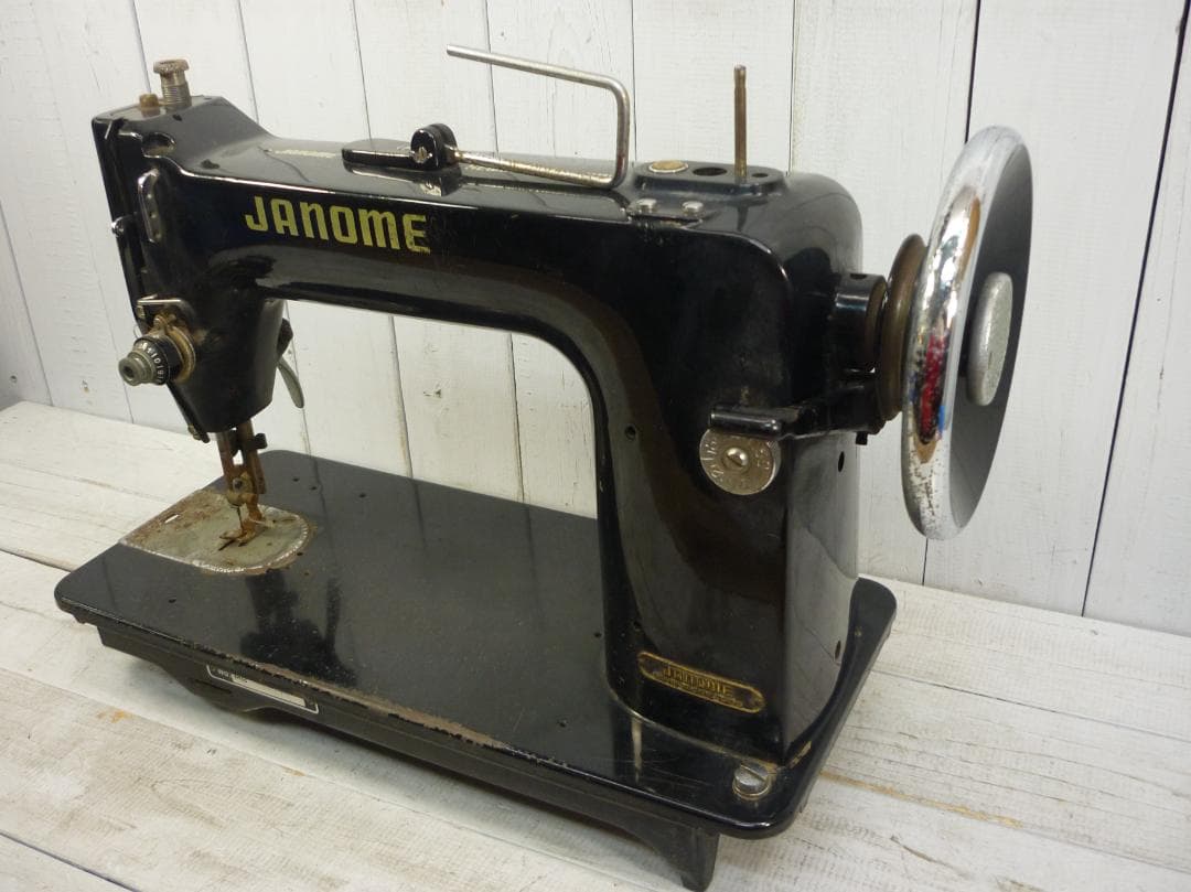 ジャノメミシン JUNK 昭和レトロ アンティーク ヴィンテージ T20252