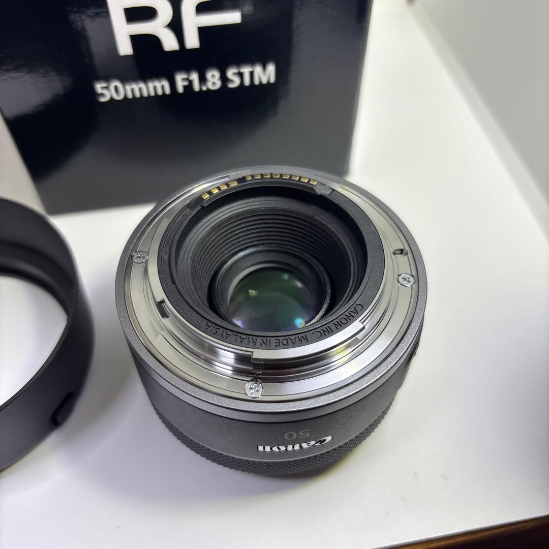 RF 50mm f1.8 USM 別売りフード付き