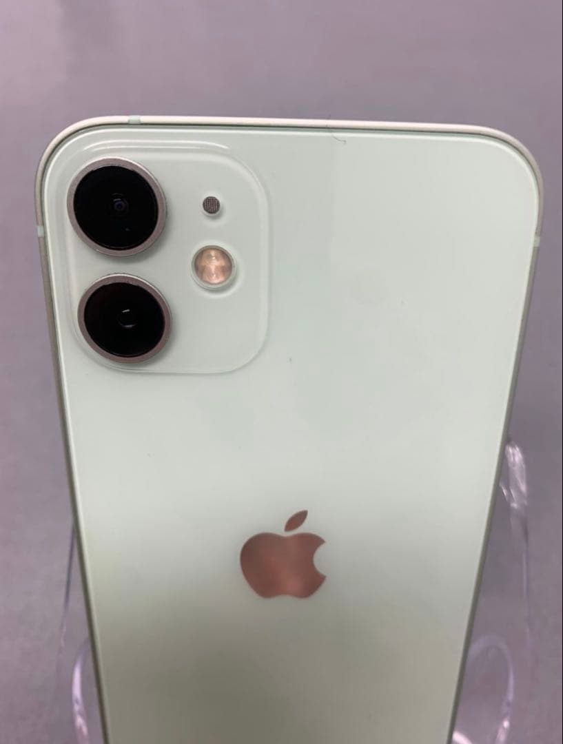 美品　国内版　SIMフリー　iPhone12 mini 256GB グリーン色