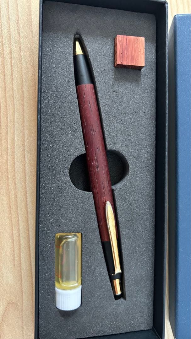 野原工芸 木製シャーペン　紅紫檀　旧型