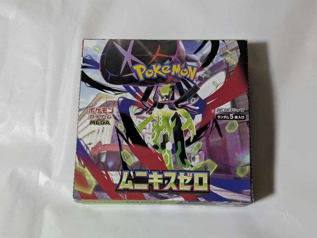 【未開封品】ポケモンカード ムニキスゼロ 1BOX シュリンクなし