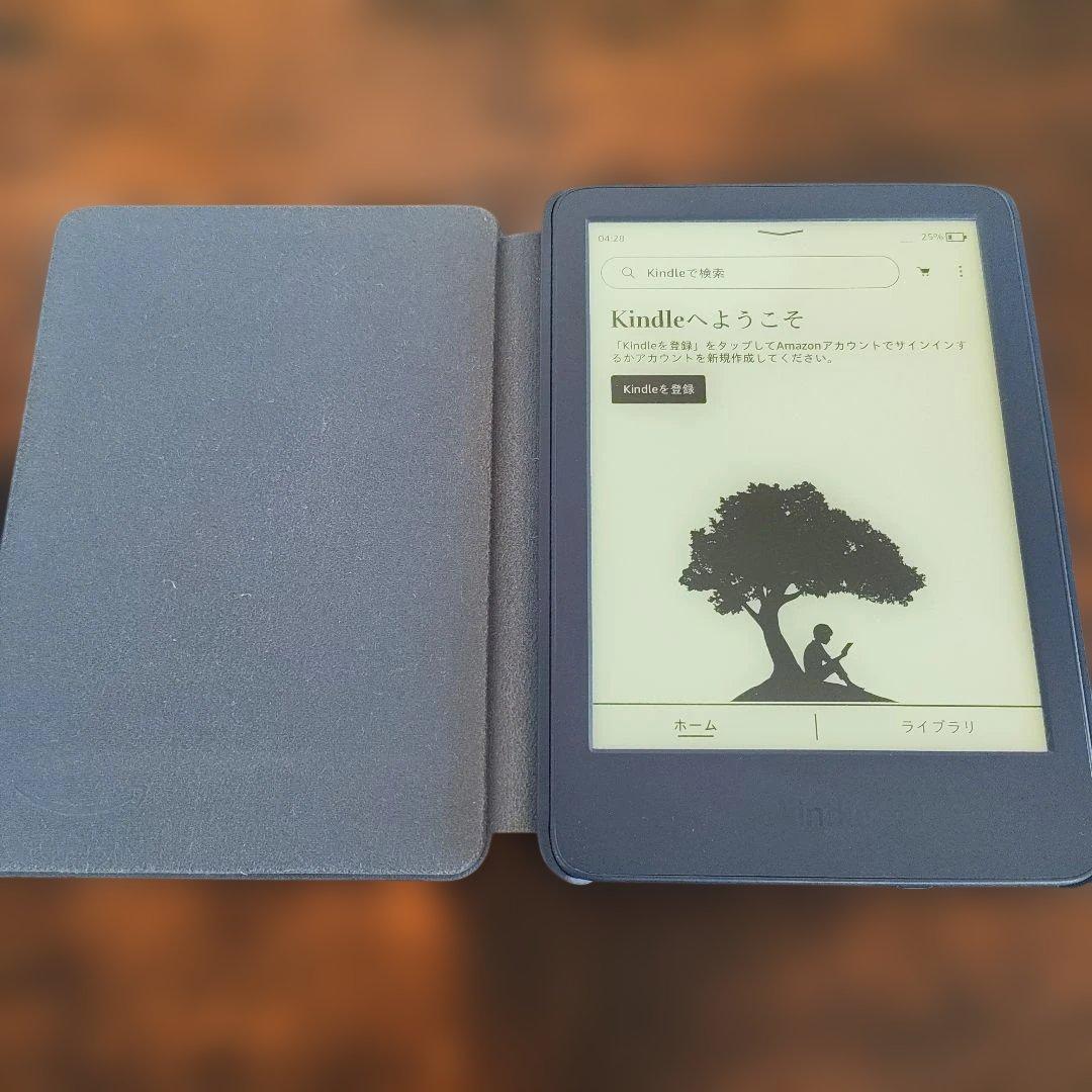 Kindle 第11世代　16GB デニムブルー　ケースつき