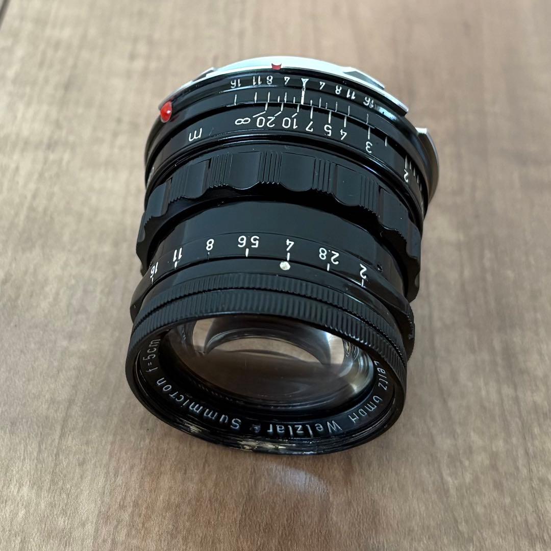 ズミクロン50mm ブラックペイント Black Paint ライカ