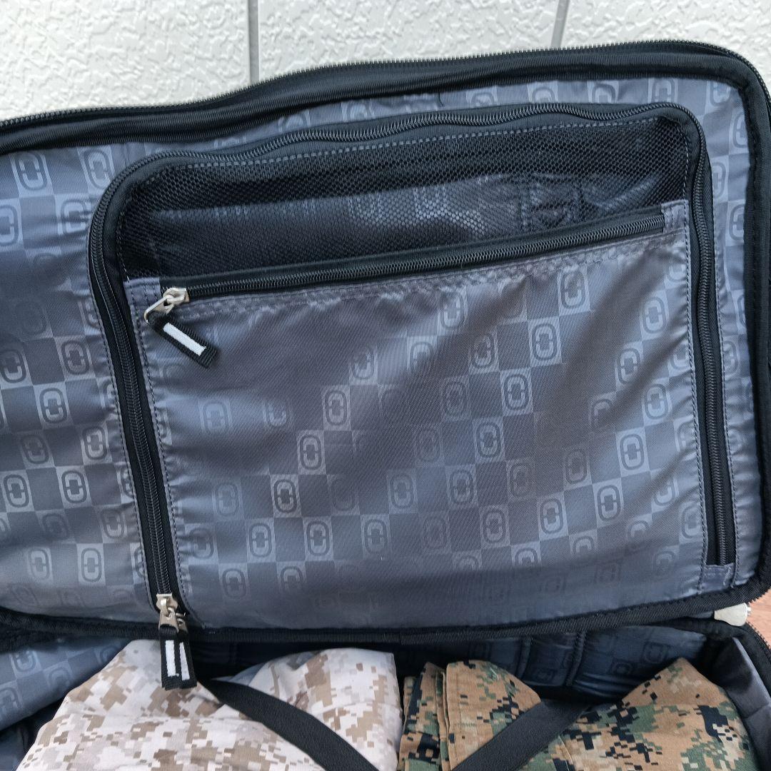 米軍放出品　OGIO 黒 ブルスルートラベルローリングスーツケース