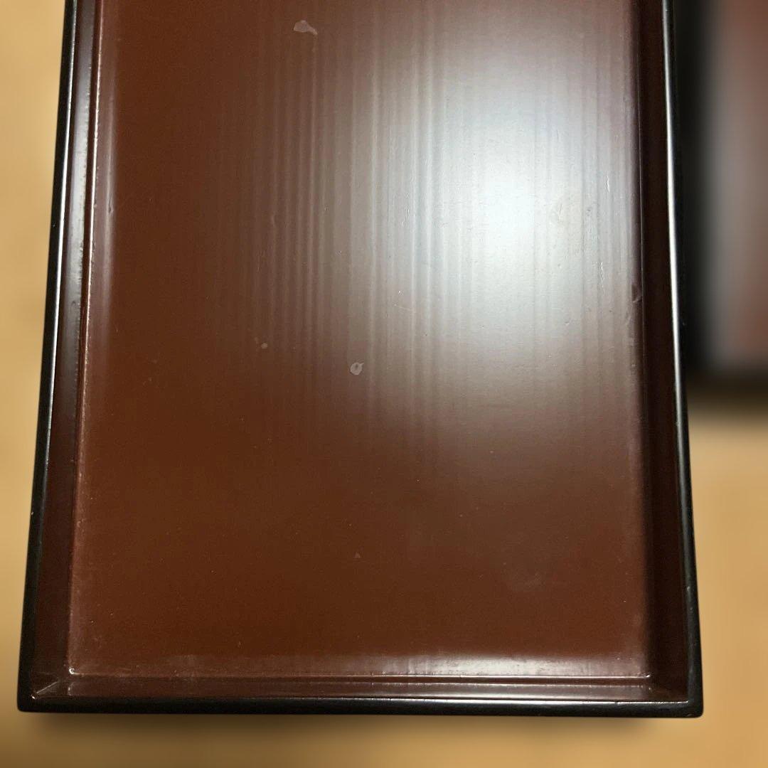 昭和初期の文箱 金色 菊　黒塗り 蒔絵