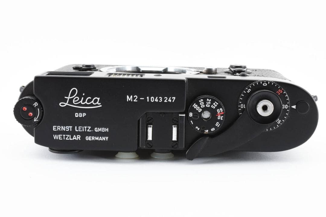 Leica ライカ Ｍ２ ブラック後塗り ラピッドロードスプール付